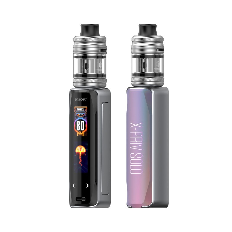 purple SMOK X-PRIV Solo Pod Mod Kit