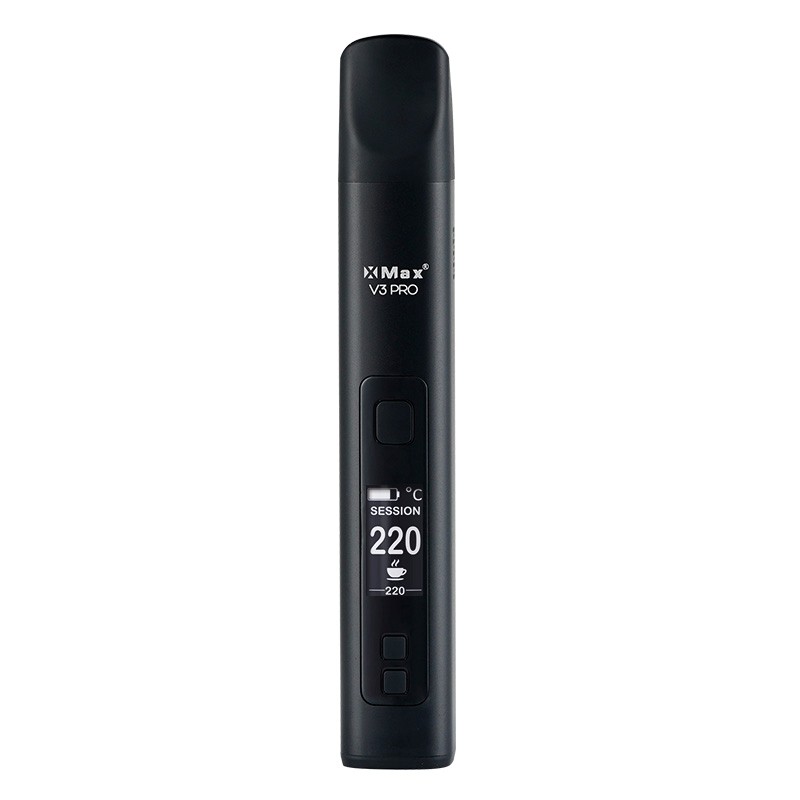 black TopGreen Xmax V3 Pro Vaporizer