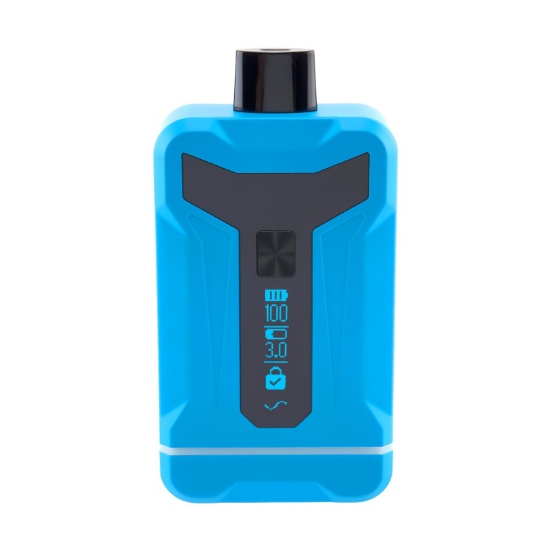 arctic blue Ooze Duet Dual Cartridge 510 Thread Battery