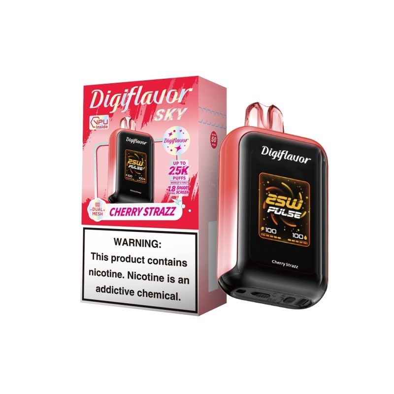 cherry strazz Geek Bar Digiflavor Sky 25000