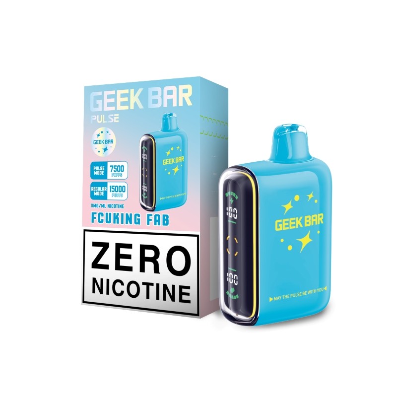 fcuking fab Geek Bar Pulse Zero Nicotine