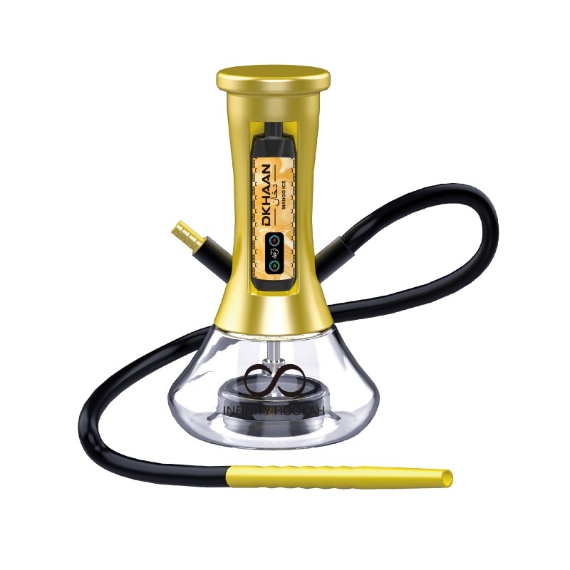 gold Luckee Infinity Hookah