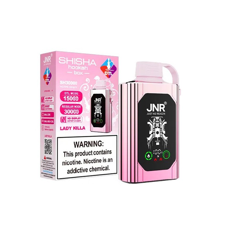 lady killa JNR Shisha Hookah Box 30000