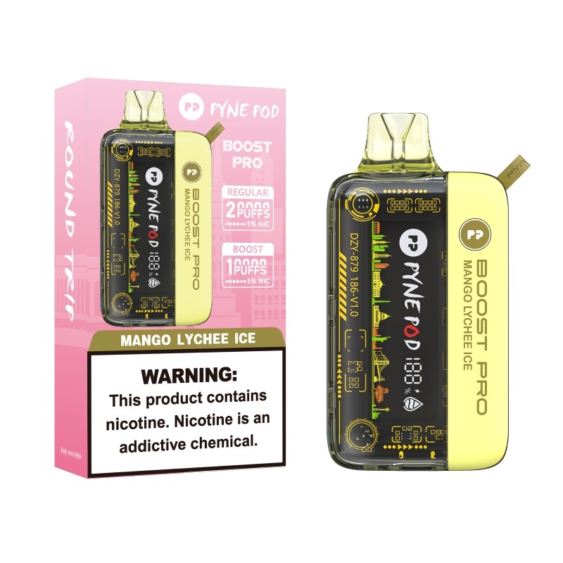 mango lychee ice Pyne Pod Boost Pro