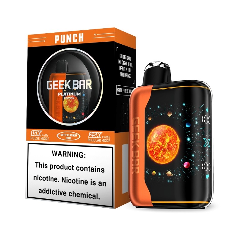 punch Geek Bar Pulse X 25K Platinum Edition