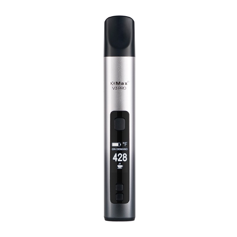 silver gradient TopGreen Xmax V3 Pro Vaporizer