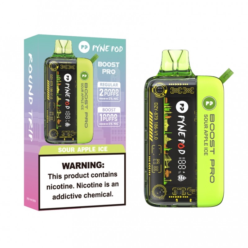 sour apple ice Pyne Pod Boost Pro