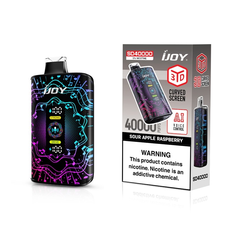 sour apple raspberry iJOY Bar SD40000