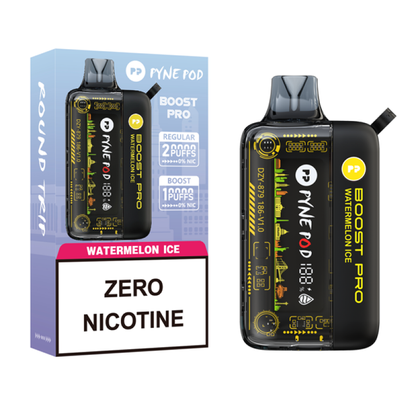 watermelon ice Pyne Pod Boost Pro 20K Zero Nicotine