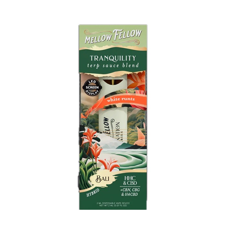 Tranquility Blend (White Runtz) Mellow Fellow Destination Series Terp Sauce