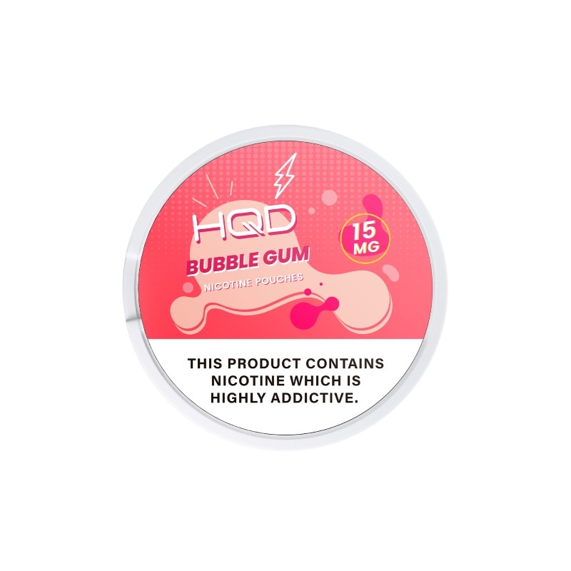 15mg bubble gum HQD Nicotine Pouches