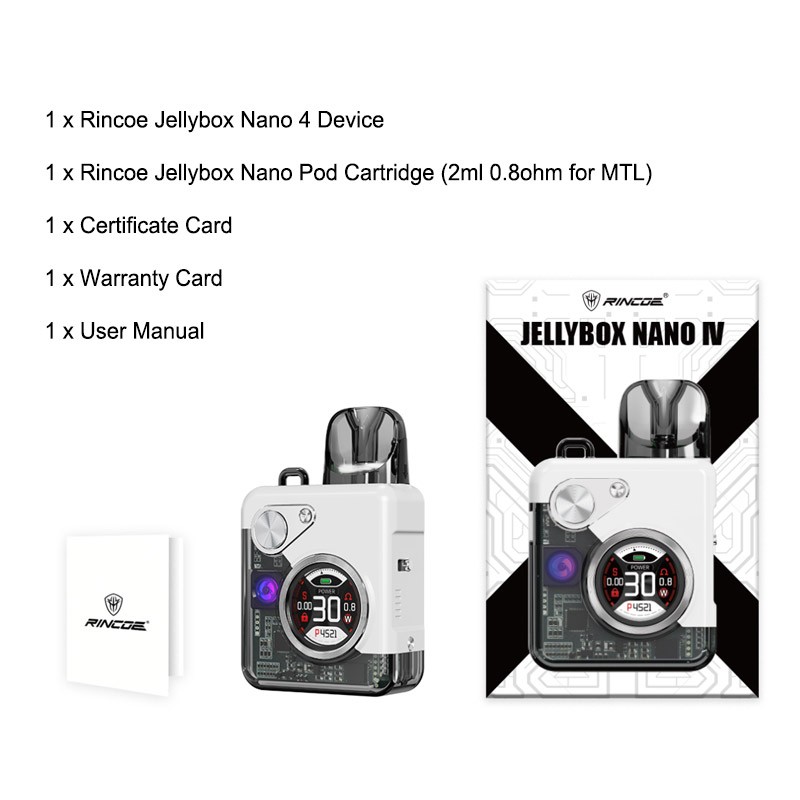 package rincoe jellybox nano 4