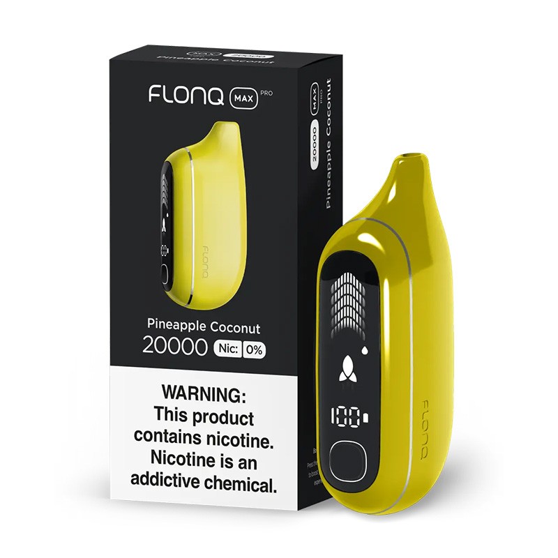 pineapple coconut flonq max pro 20k nicotine free