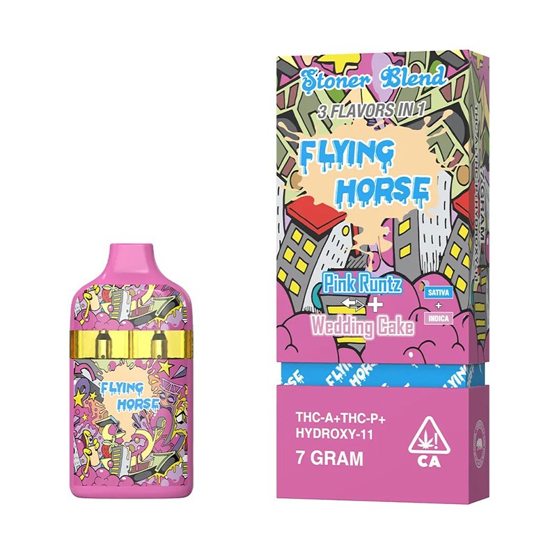 Pink Runtz+Wedding Cake Flying Horse Stoner Blend