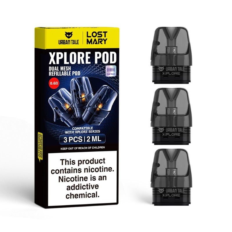 0.6ohm urban tale x lost mary xplore pod cartridge