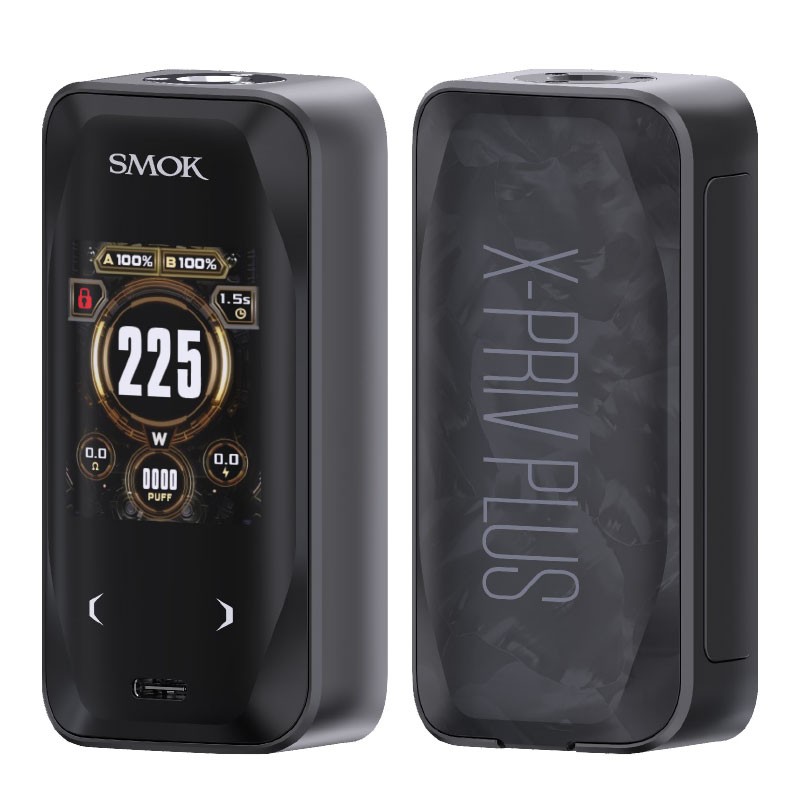 black shell smok x-priv plus box mod