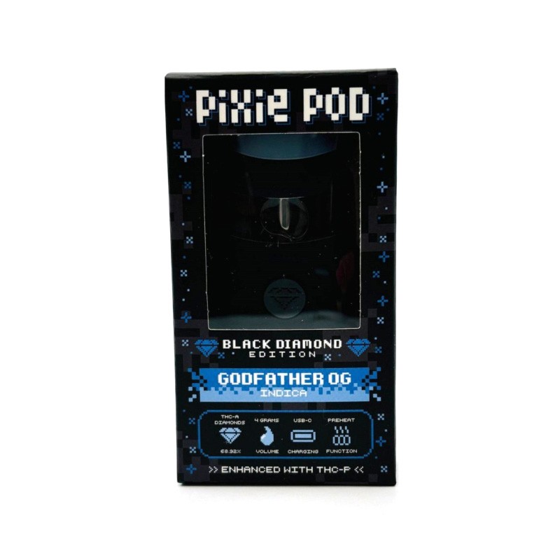 godfather og pixie pod black diamond edition thc-a