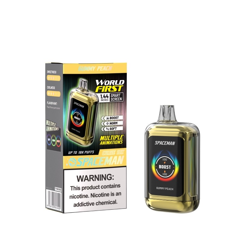 gummy peach spaceman curve 18k