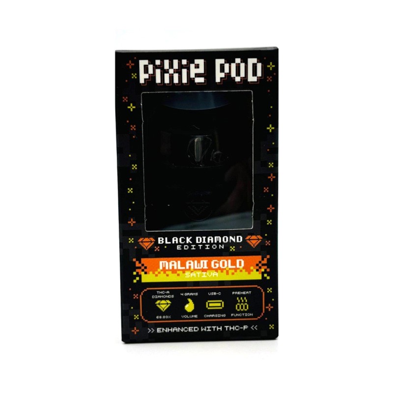 malawi gold pixie pod black diamond edition thc-a