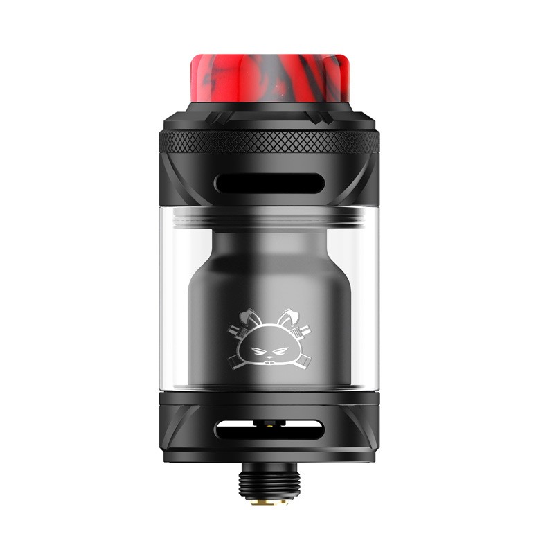 matte black Hellvape Fat Rabbit Solo 2 RTA