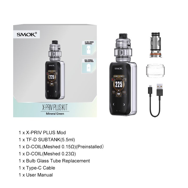 smok x-priv plus package