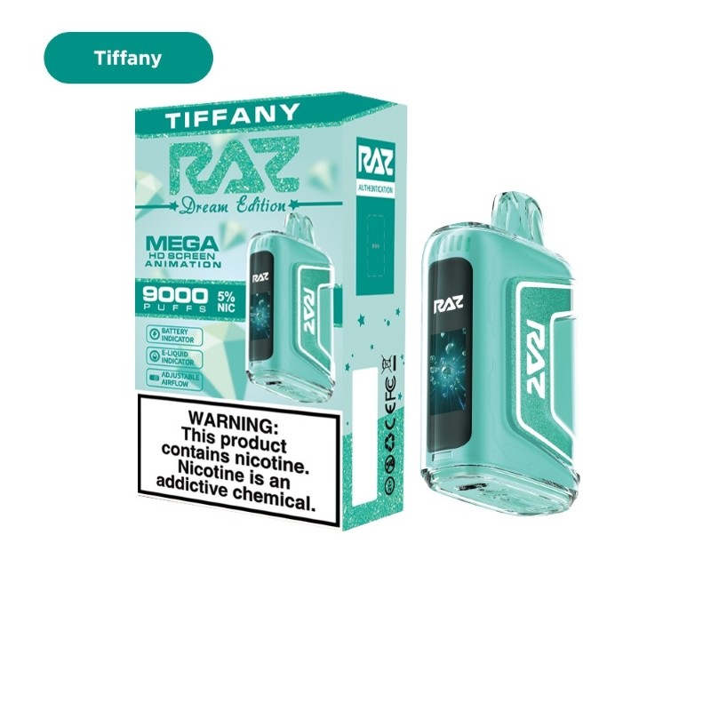 Tiffany (Kiwi Watermelon) RAZ Vape TN9000