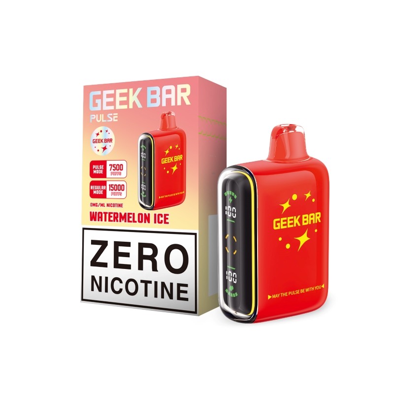 watermelon ice geek bar pulse 15000 zero nicotine