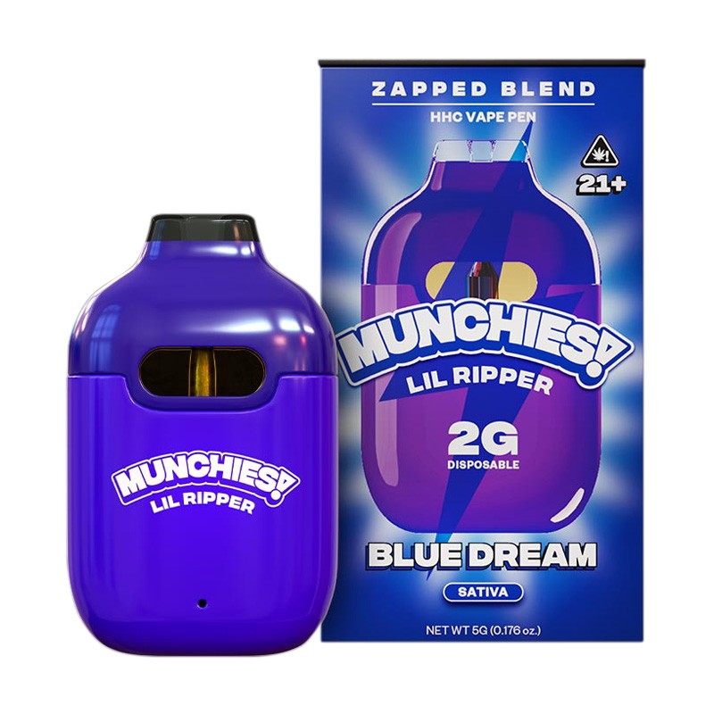 blue dream delta munchies lil ripper zapped blend