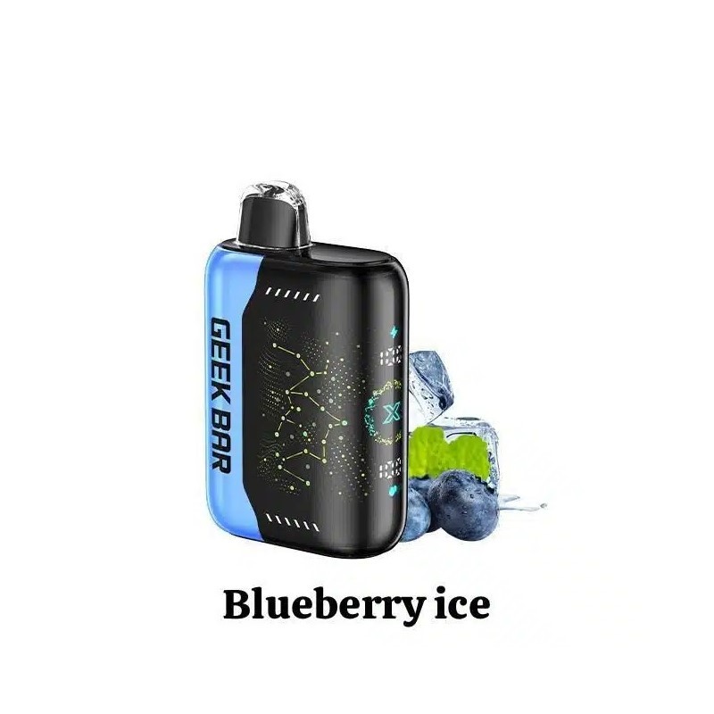 blueberry ice geek bar pulse x 25k