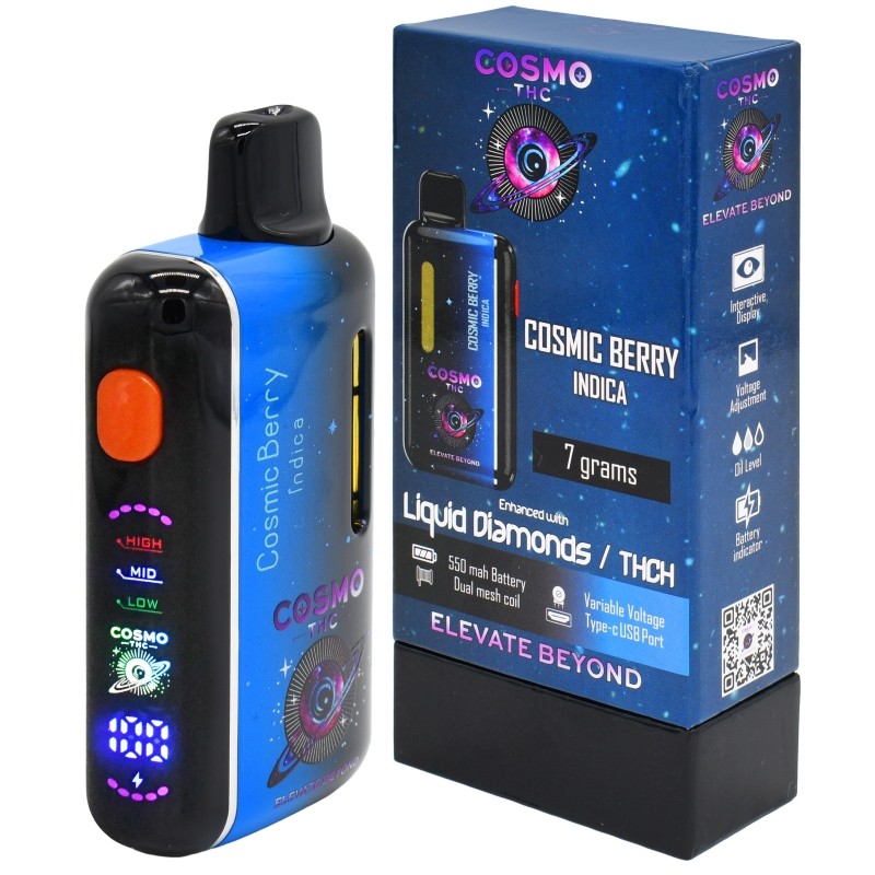 cosmic berry smoothe cosmo thc-h liquid diamonds