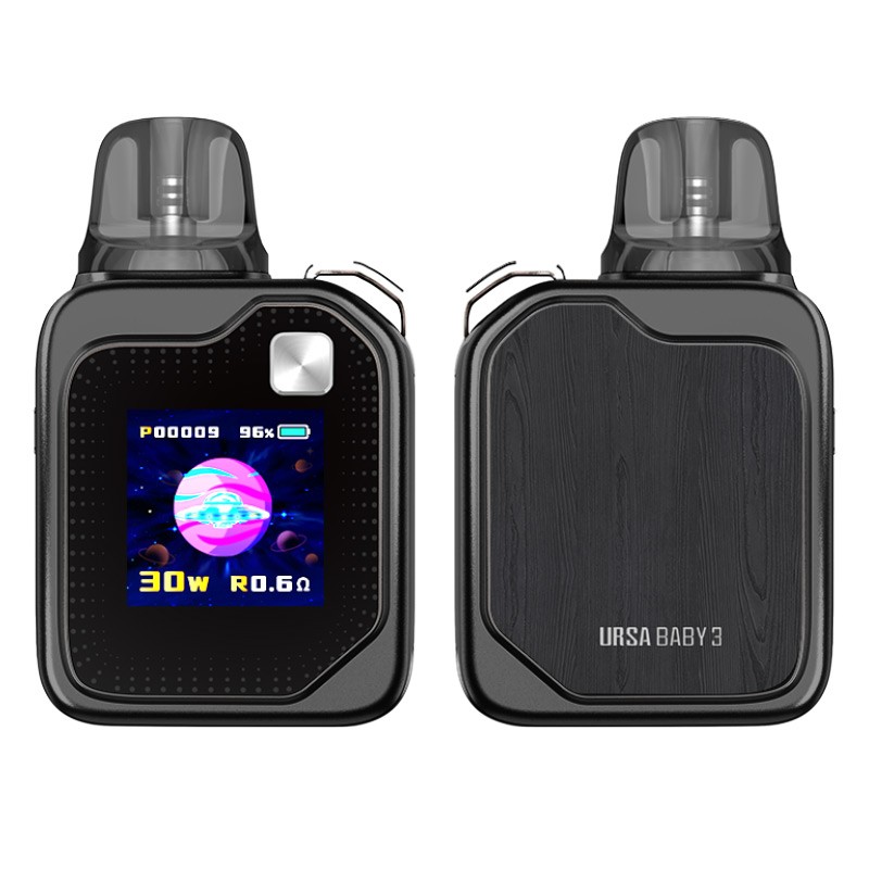 ebony wood lost vape ursa baby 3