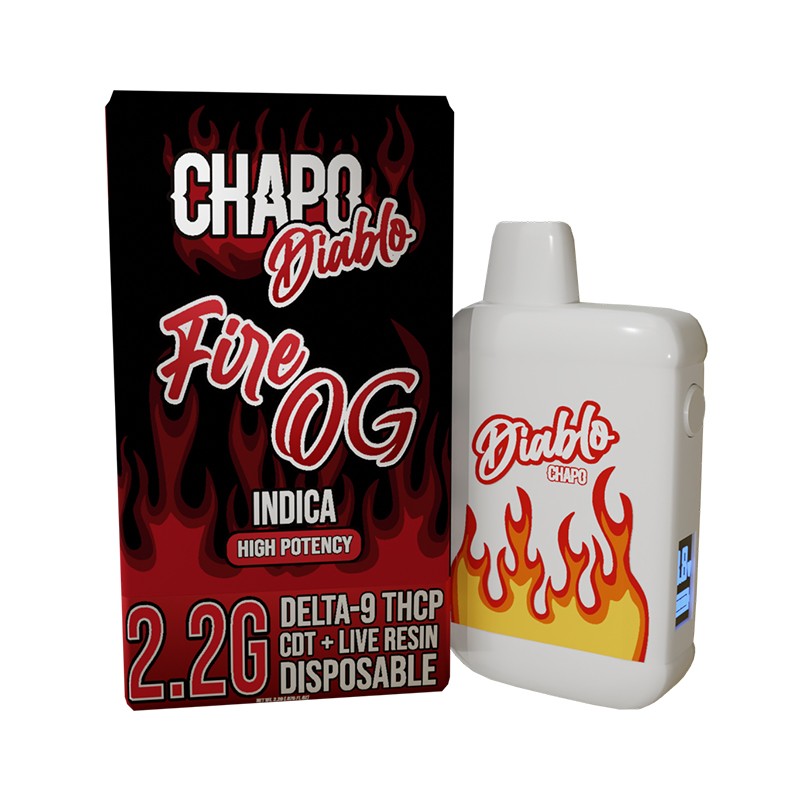 fire og chapo diablo thc-p blend