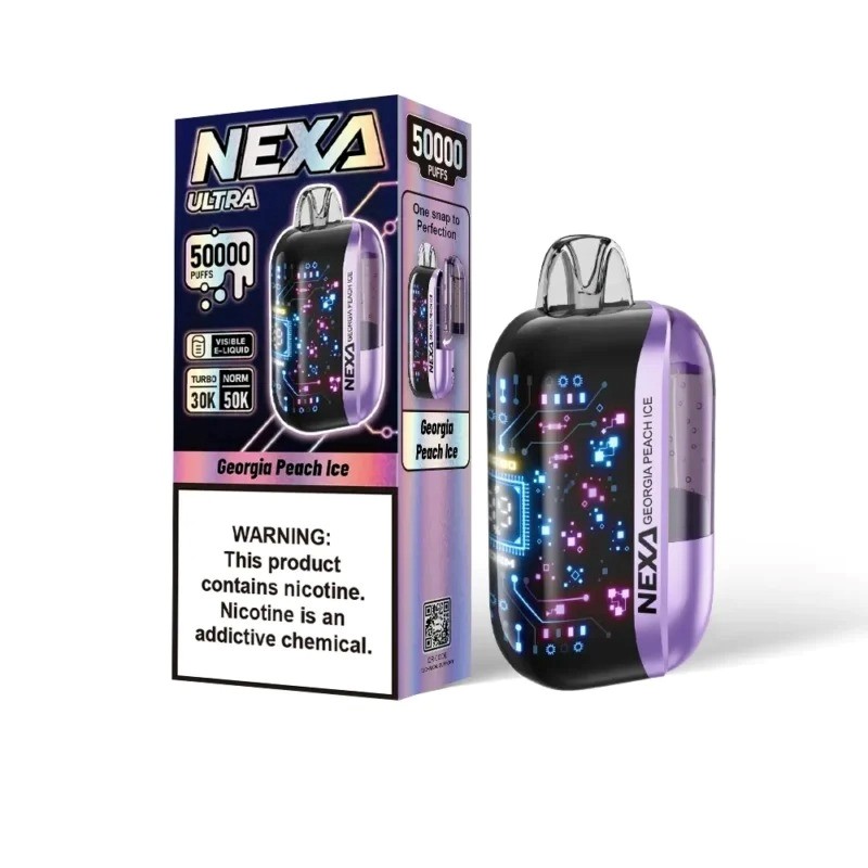 georgia peach ice nexa ultra 50k