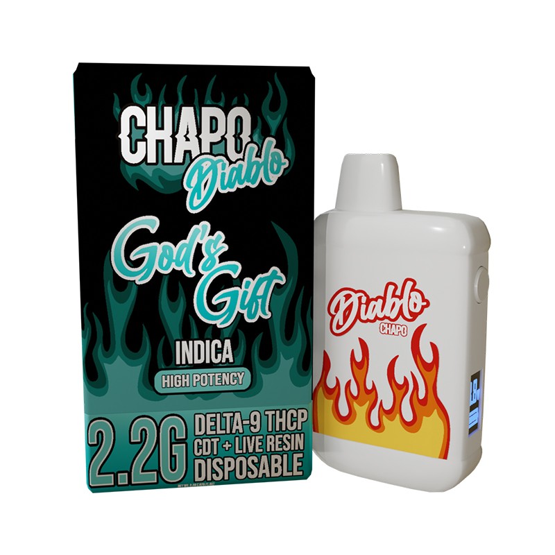 god's gift chapo diablo thc-p blend