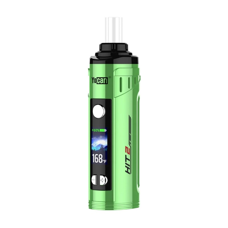 green yocan hit 2 dry herb vaporizer