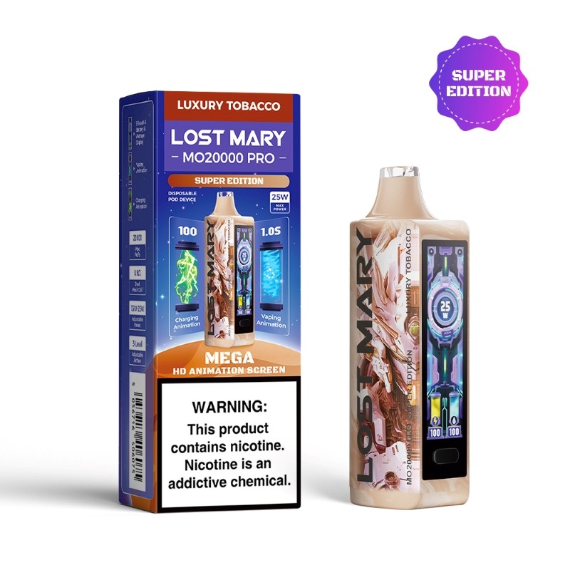 luxury tobacco lost mary mo20000 pro super edition