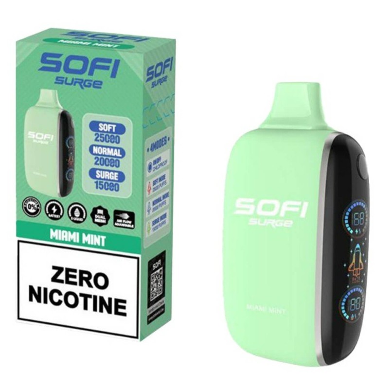 miami mint sofi surge zero nicotine