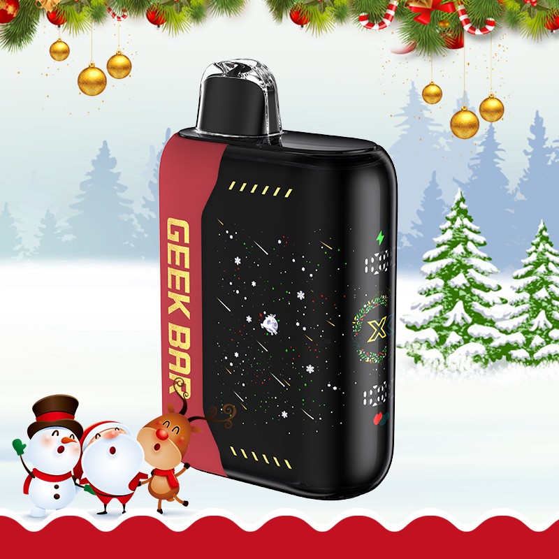 pepper mintz geek bar pulse x 25k christmas edition