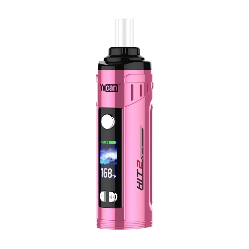 pink yocan hit 2 dry herb vaporizer