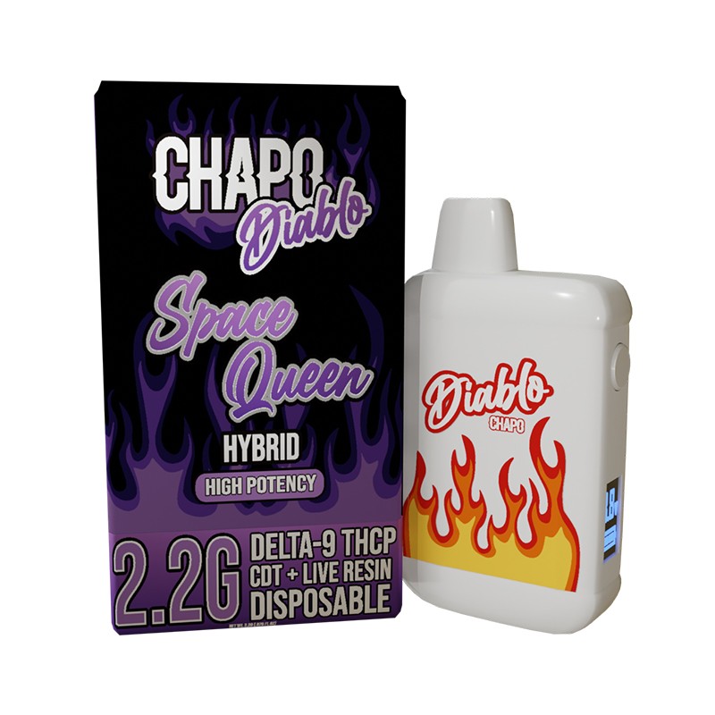 space queen chapo diablo thc-p blend