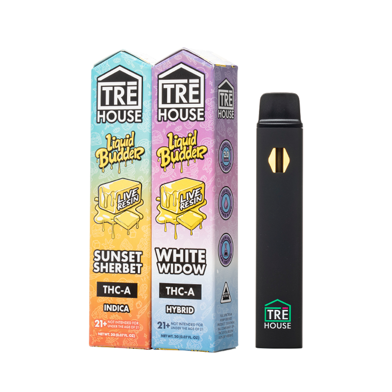 tre house liquid budder thc-a all flavors