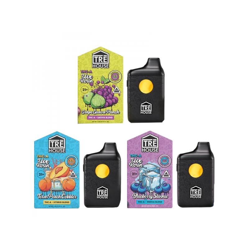 tre house live resin thc-a all flavors