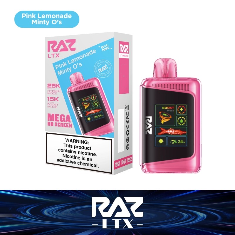 pink lemonade minty o's raz ltx 25k