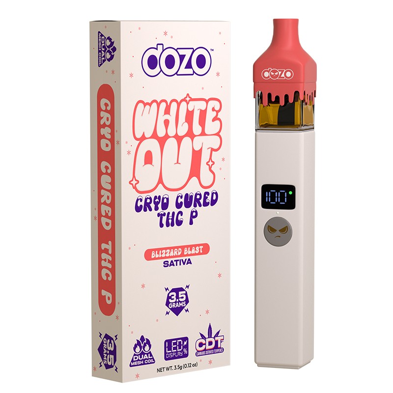 blizzard blast dozo white out cryo cured thc-p