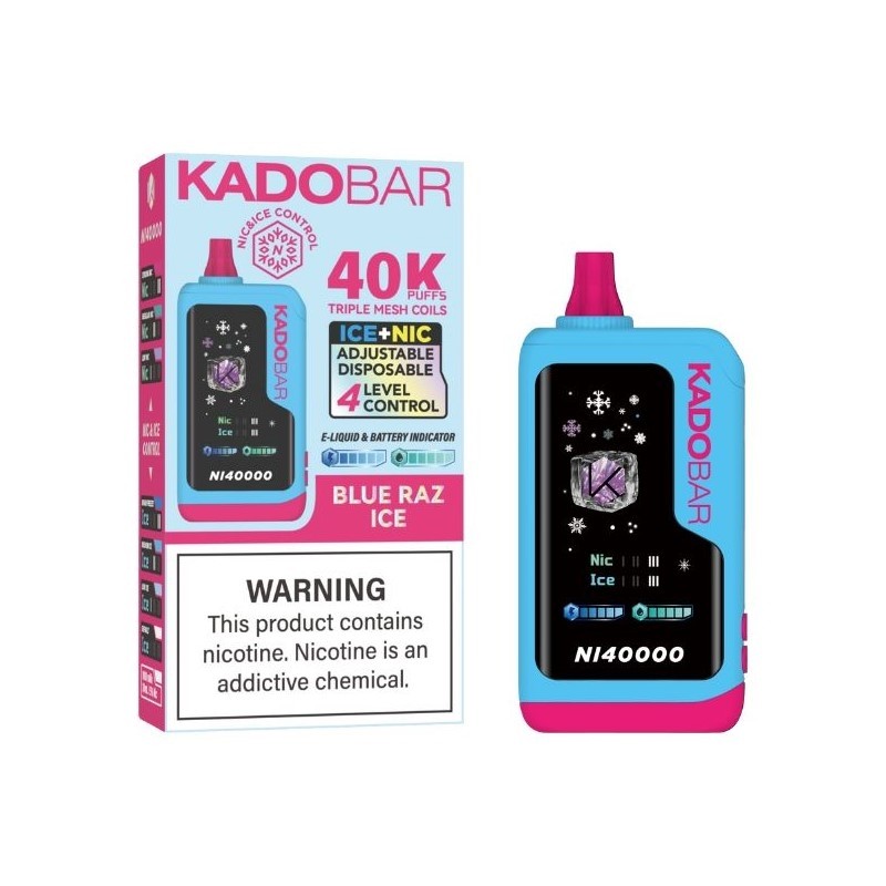 blue raz ice kado bar ni40000 ice+nic control