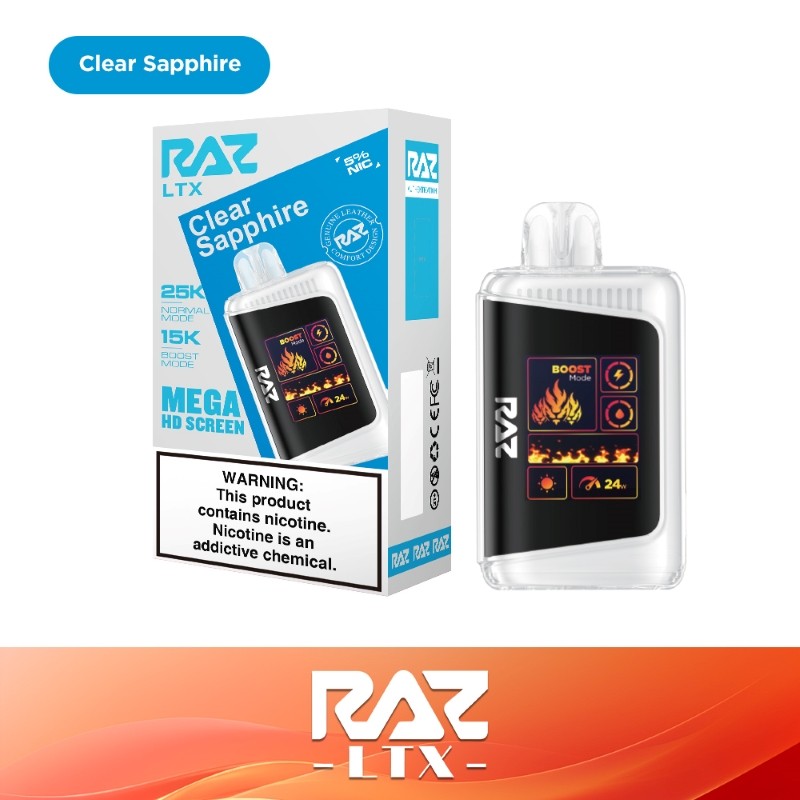 clear sapphire raz ltx 25k