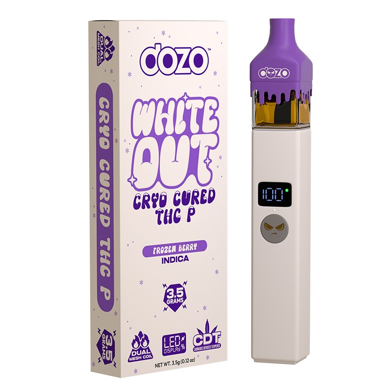 frozen berry dozo white out cryo cured thc-p