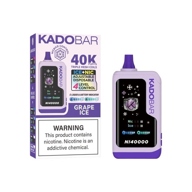 grape ice kado bar ni40000 ice+nic control