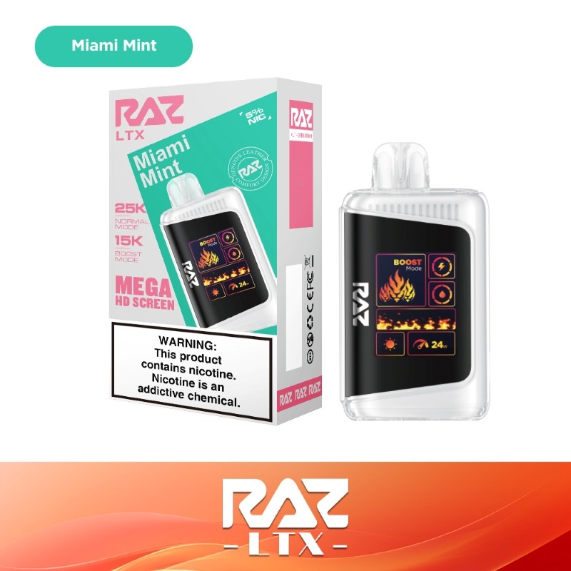 miami mint raz ltx 25k