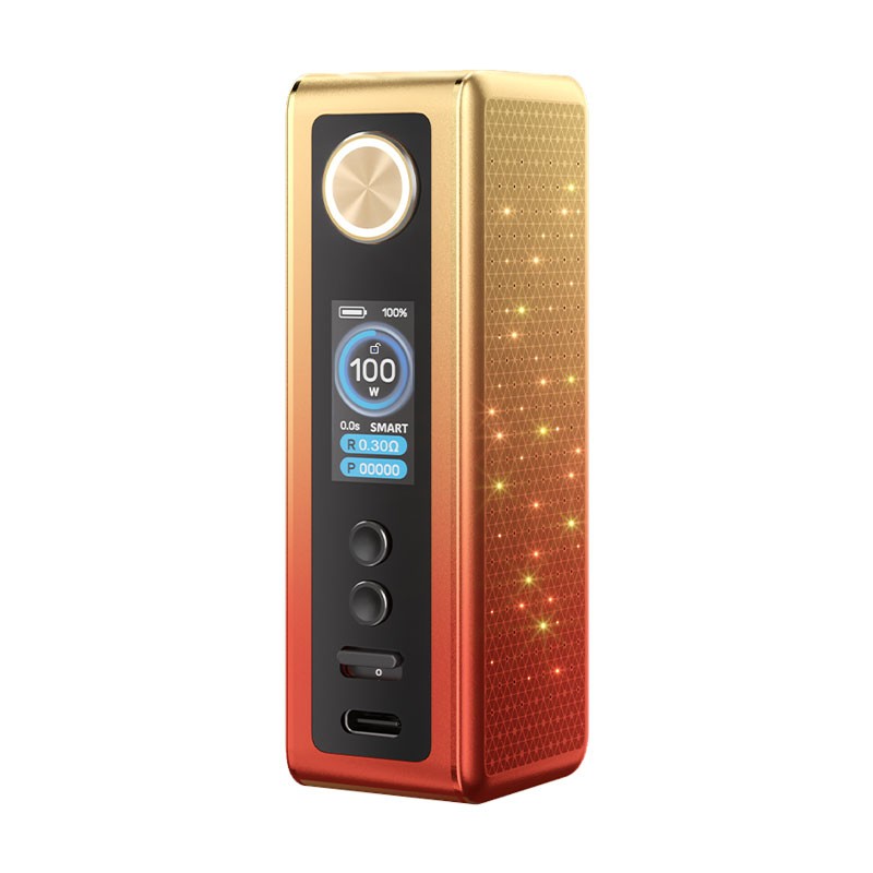 orange red voopoo vinci spark100 box mod